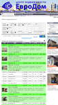 Mobile Screenshot of evrodom.167000.ru